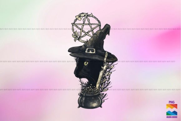Black Cat Witch Magic Potion Embroidery Review