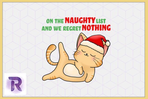 Cat on the Naughty List Regret Nothing Embroidery Review