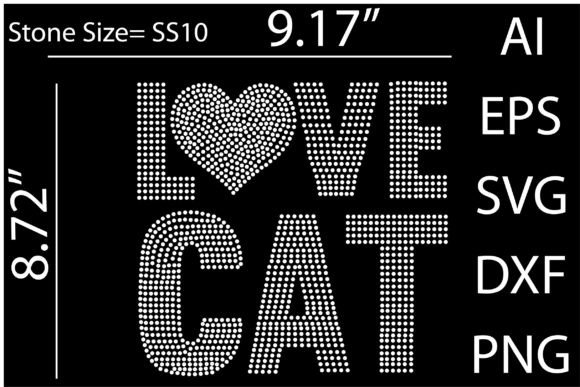 Cat Rhinestone Templates Design Review