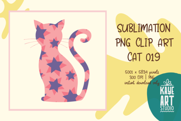 Cat Sublimation PNG Clip Art 019 Review