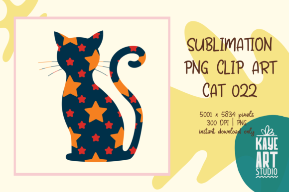 Cat Sublimation PNG Clip Art 022 Review