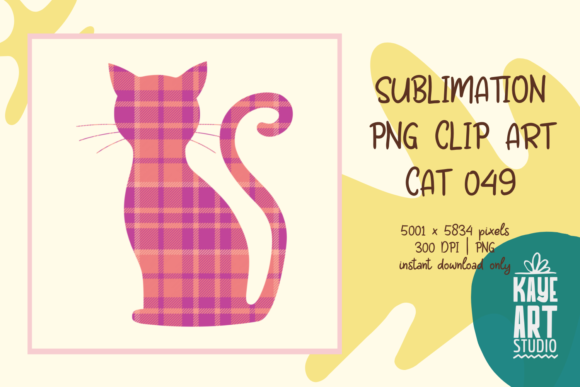 Cat Sublimation PNG Clip Art 049 Review