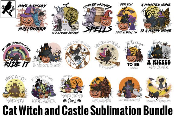 Cat Witch and Castle Sublimation Bundle Review
