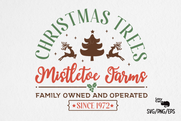 Christmas Trees Farms Sign SVG Review