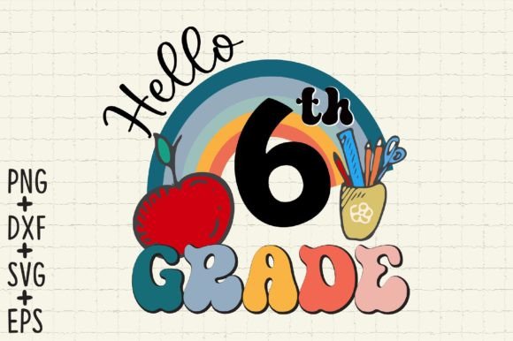 Hello 6th Grade SVG Files Review