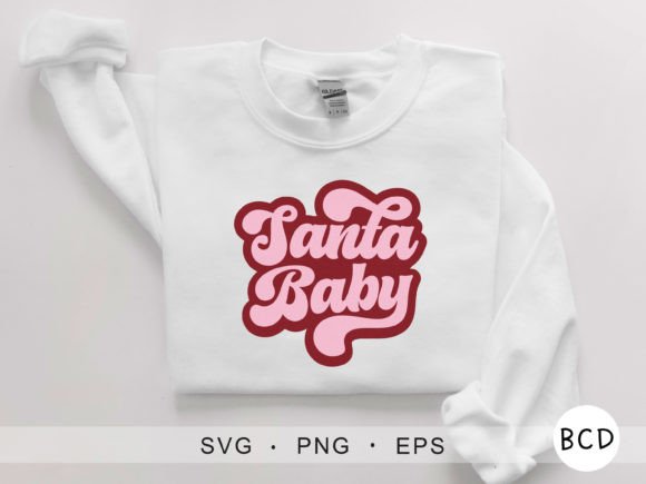 Santa Baby SVG PNG Review for Embroidery Projects