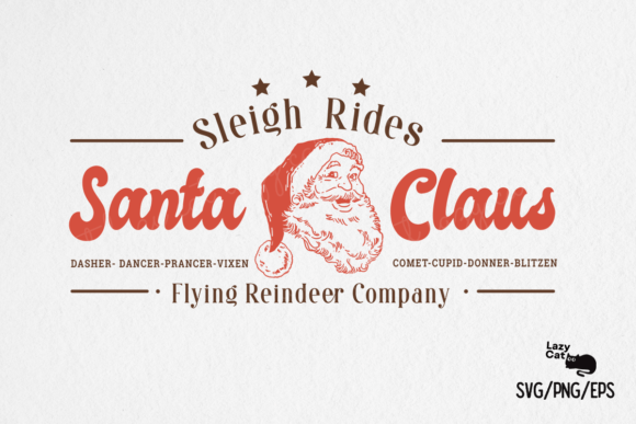 Santa Claus Christmas Sign SVG Design Review