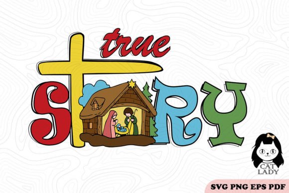 True Story Christmas SVG PNG Review