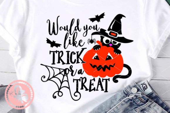 Would You Like Trick or a Treat Cat Embroidery Design Review